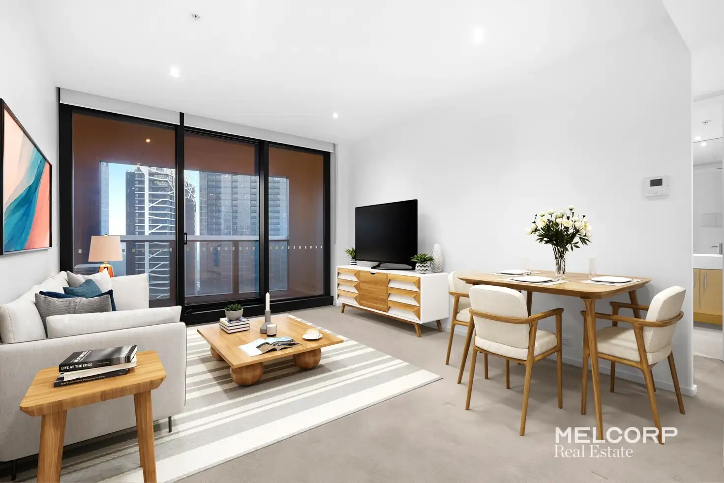 Main view of Homely apartment listing, 2512/9 Power Street, Southbank VIC 3006