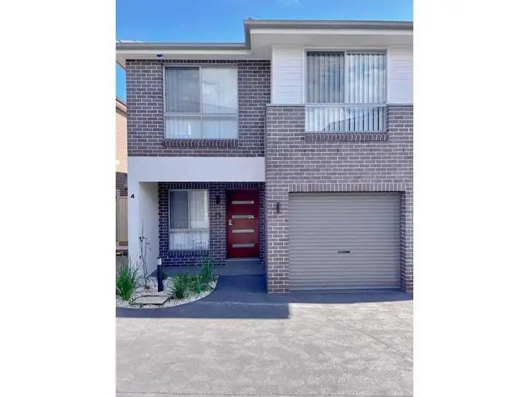 Main view of Homely townhouse listing, 4 Calvert Glade, Quakers Hill NSW 2763