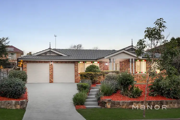 Main view of Homely house listing, 45 Bingara Crescent, Bella Vista NSW 2153