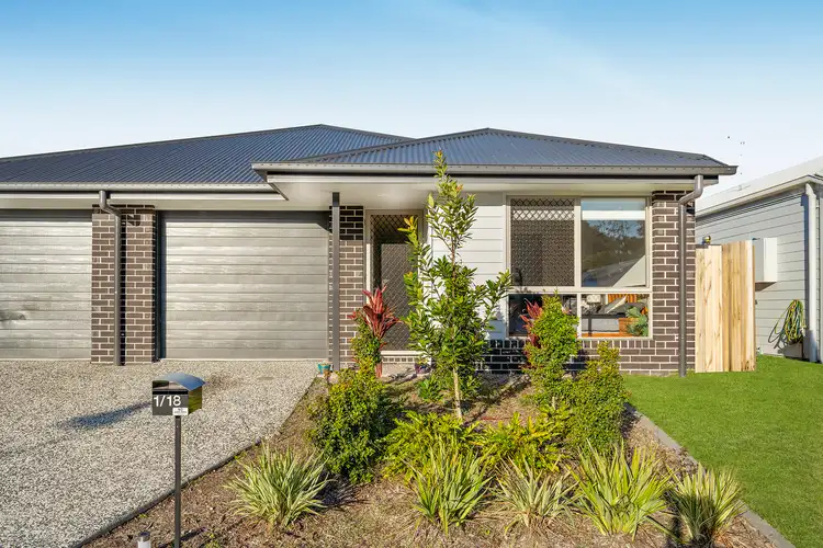 Main view of Homely semi-detached listing, 1/18 Farmer Place, Park Ridge QLD 4125