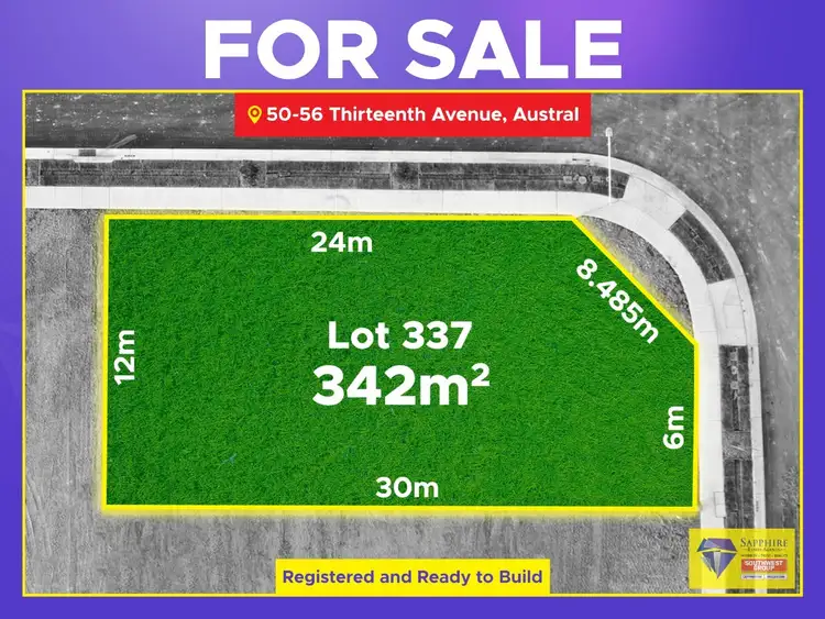 LOT 337, 50-56 Thirteenth Avenue, Austral NSW 2179