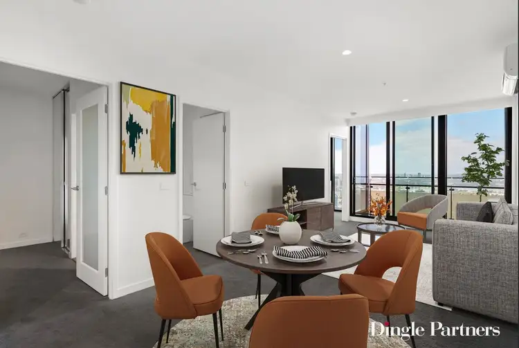 Main view of Homely apartment listing, 3507/45 Clarke Street, Southbank VIC 3006
