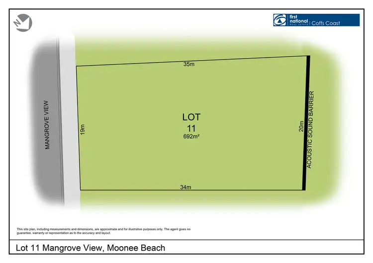 Second view of Homely land listing, LOT 11 Mangrove View, Moonee Beach NSW 2450