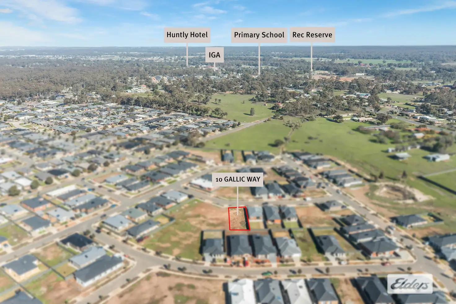 Main view of Homely land listing, 10 Gallic Way, Huntly VIC 3551