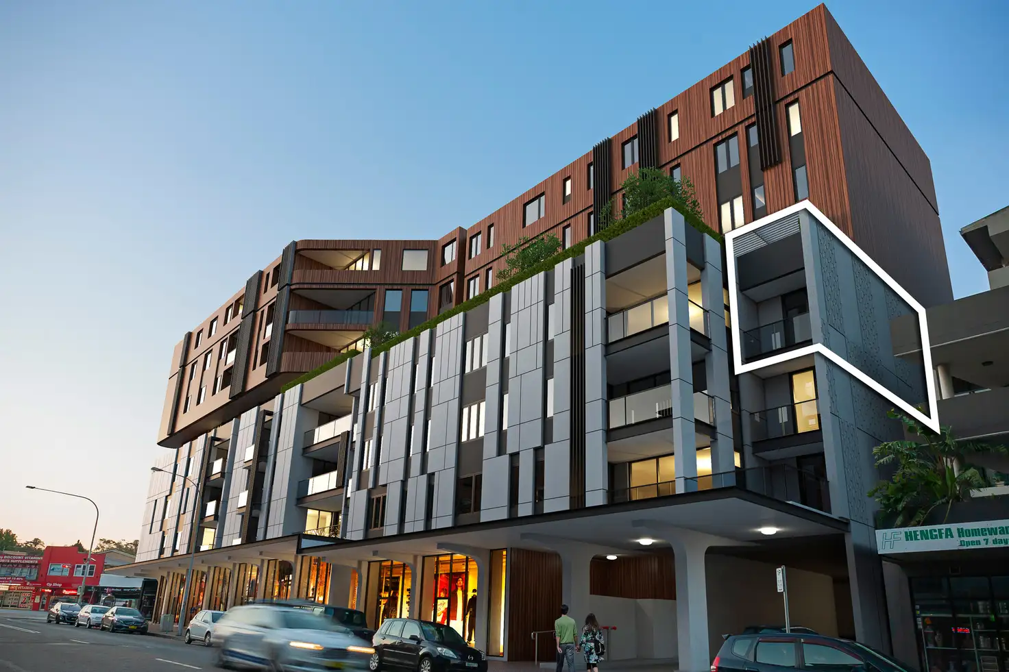 Main view of Homely apartment listing, 303B/8 Oaks Avenue, Dee Why NSW 2099