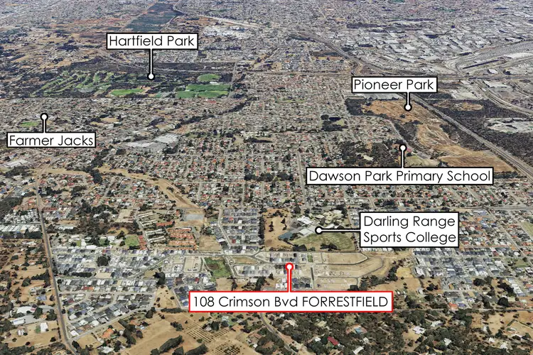 Fifth view of Homely house listing, 108 Crimson Boulevard, Forrestfield WA 6058