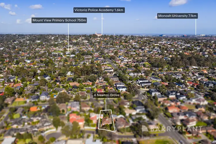 Second view of Homely house listing, 4 Newton Grove, Glen Waverley VIC 3150