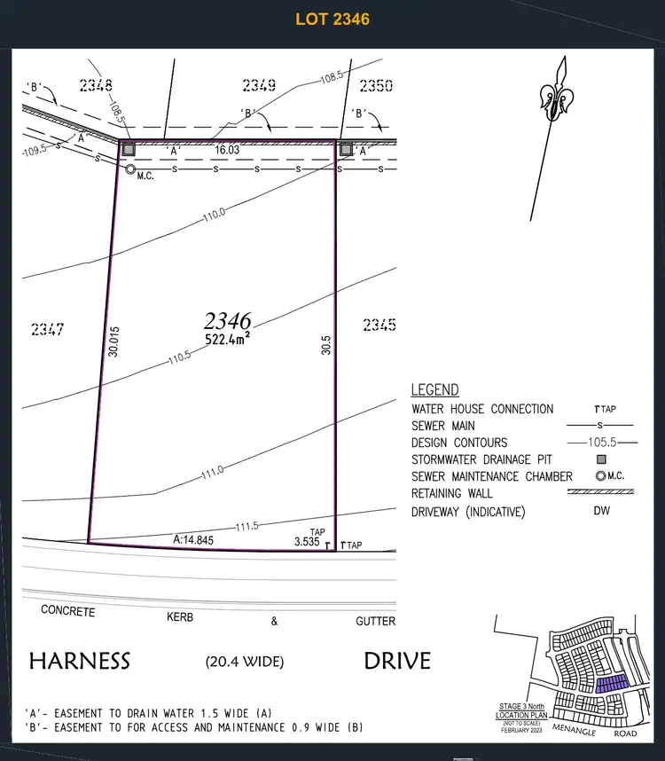 LOT 2346 Harness Drive, Menangle Park NSW 2563