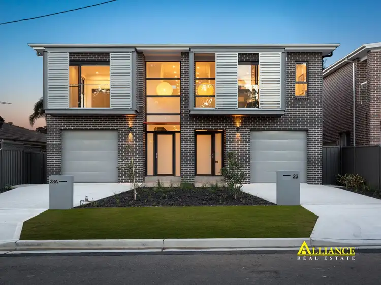 Main view of Homely semi-detached listing, 23A Garnsey Avenue, Panania NSW 2213