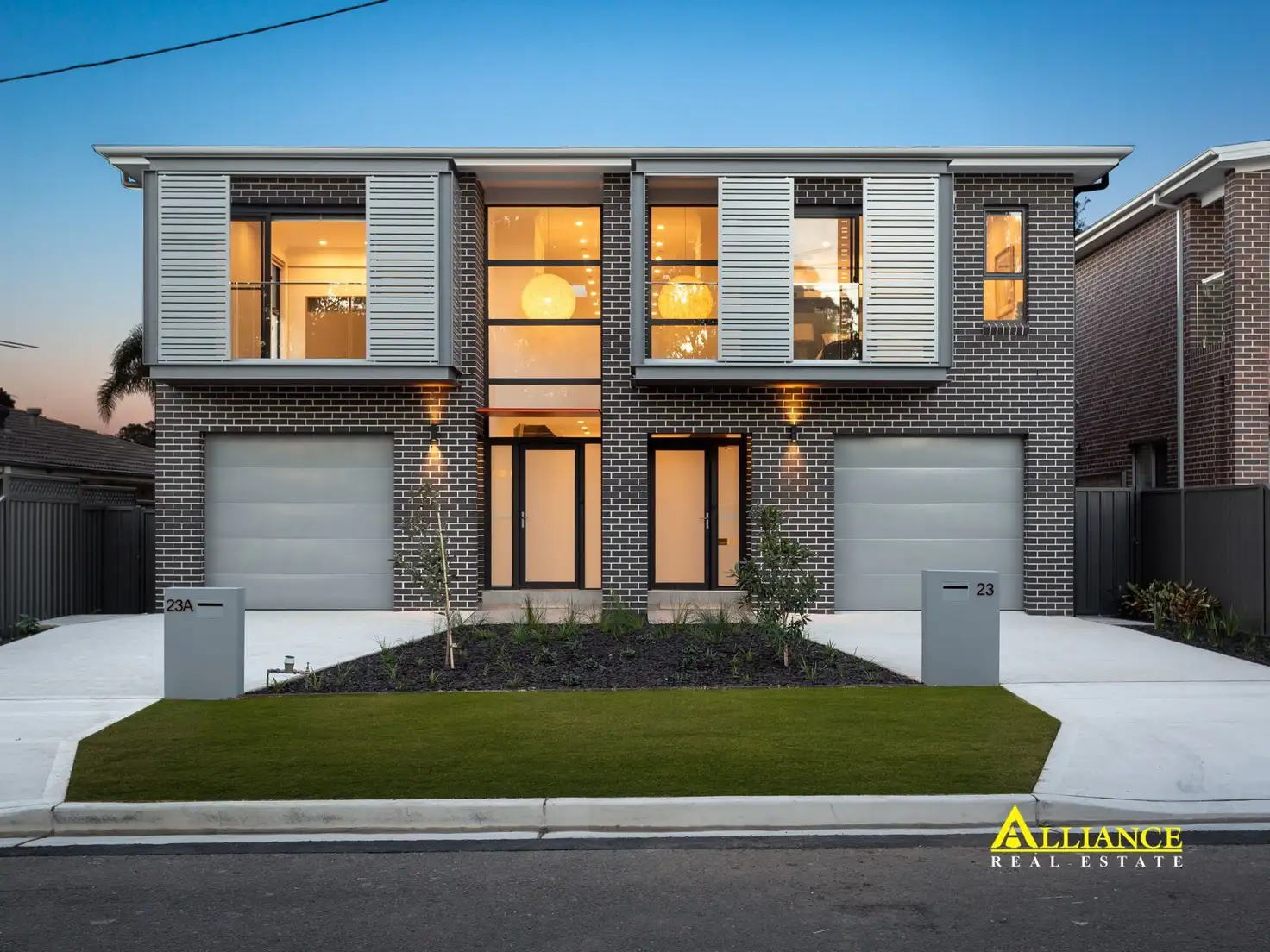 Main view of Homely semi-detached listing, 23A Garnsey Avenue, Panania NSW 2213