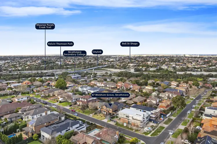 Fifth view of Homely house listing, 47 Wickham Grove, Strathmore VIC 3041