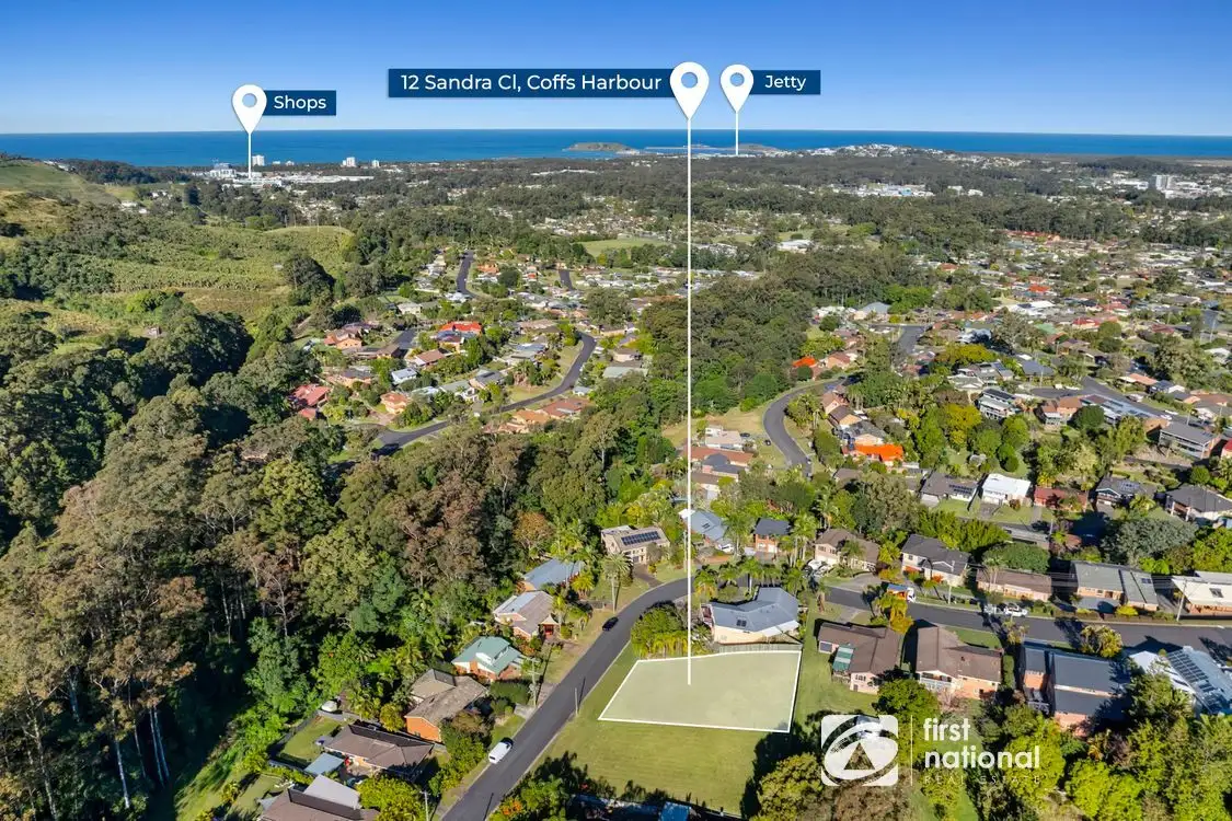 Main view of Homely land listing, 12 Sandra Close, Coffs Harbour NSW 2450