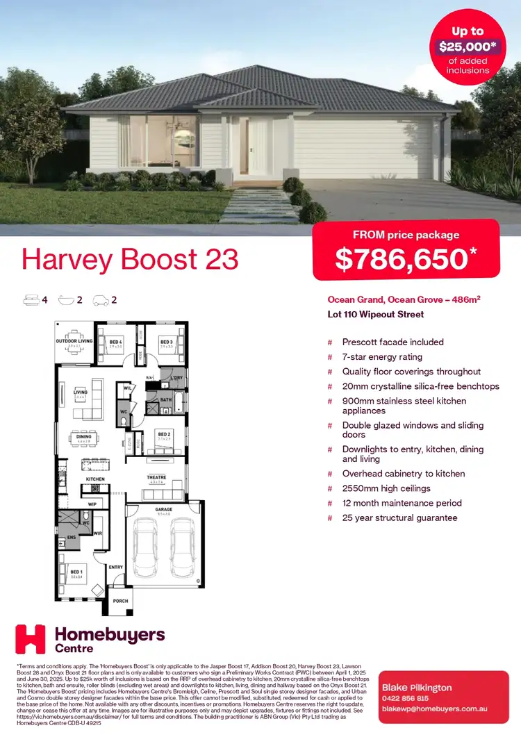 Fifth view of Homely land listing, LOT 110 Wipeout Street, Ocean Grove VIC 3226