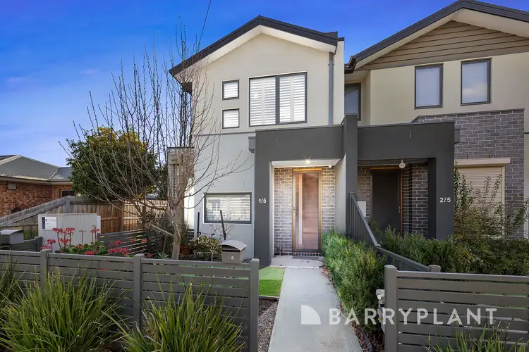 Main view of Homely townhouse listing, 1/5 Kenneth Street, Braybrook VIC 3019