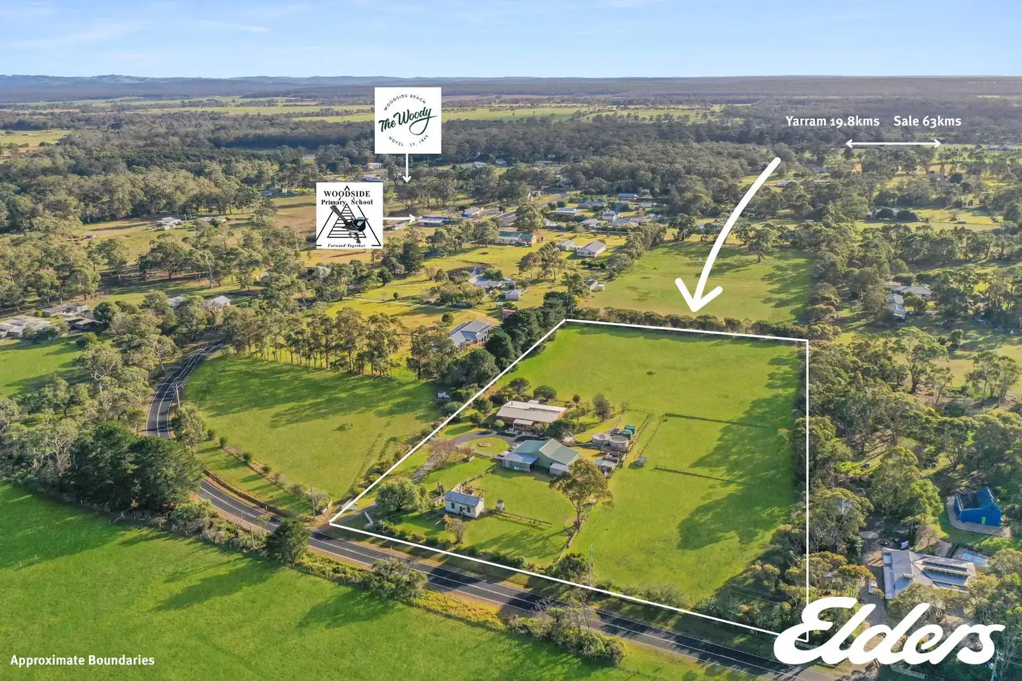 Main view of Homely house listing, 105 Woodside Beach Road, Woodside VIC 3874