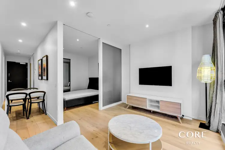 Second view of Homely apartment listing, 2111/155 Franklin Street, Melbourne VIC 3000