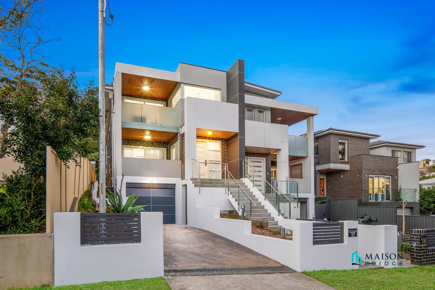 Main view of Homely semi-detached listing, 17 Warwick Road, Dundas Valley NSW 2117