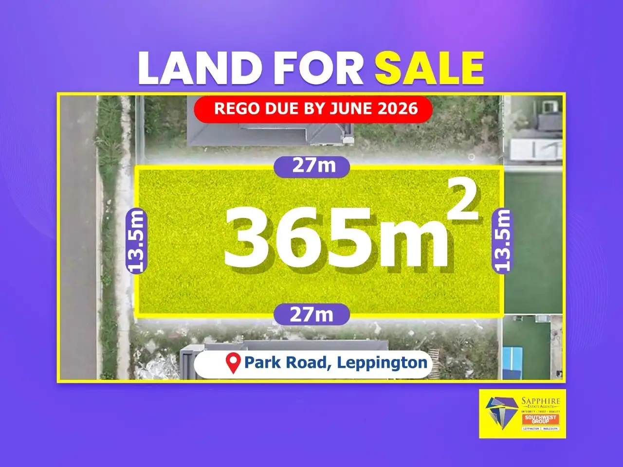 Main view of Homely land listing, LOT 403, 46 Park Road, Leppington NSW 2179