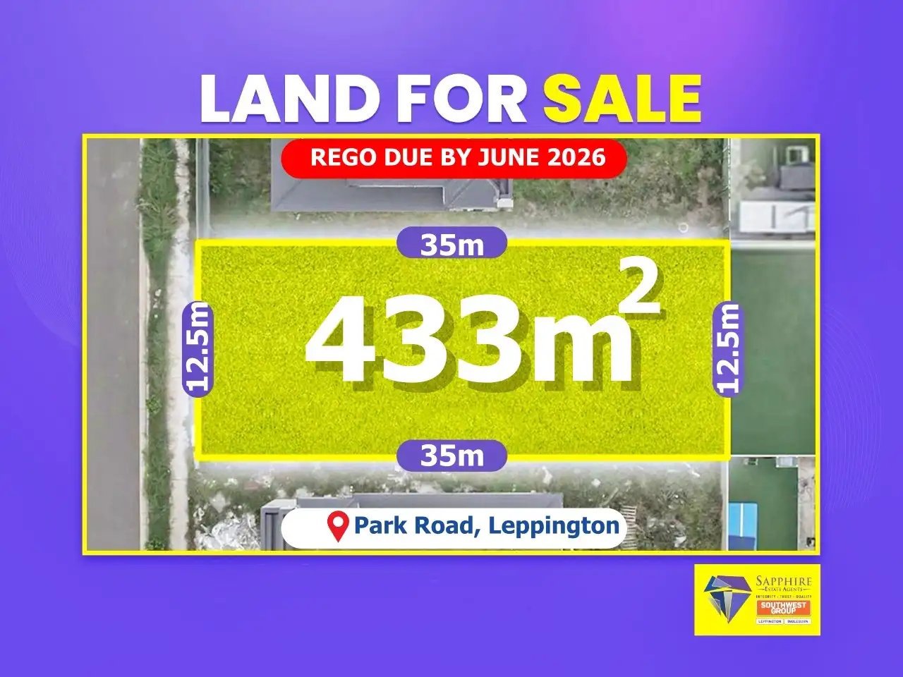 Main view of Homely land listing, LOT 433, 44 Park Road, Leppington NSW 2179