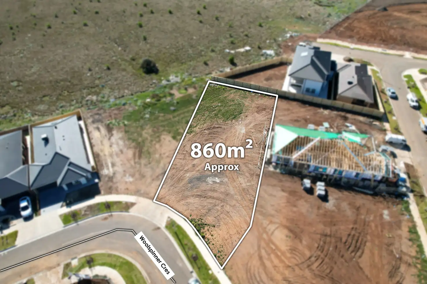 Main view of Homely land listing, 57 Woolspinner Crescent, Wyndham Vale VIC 3024
