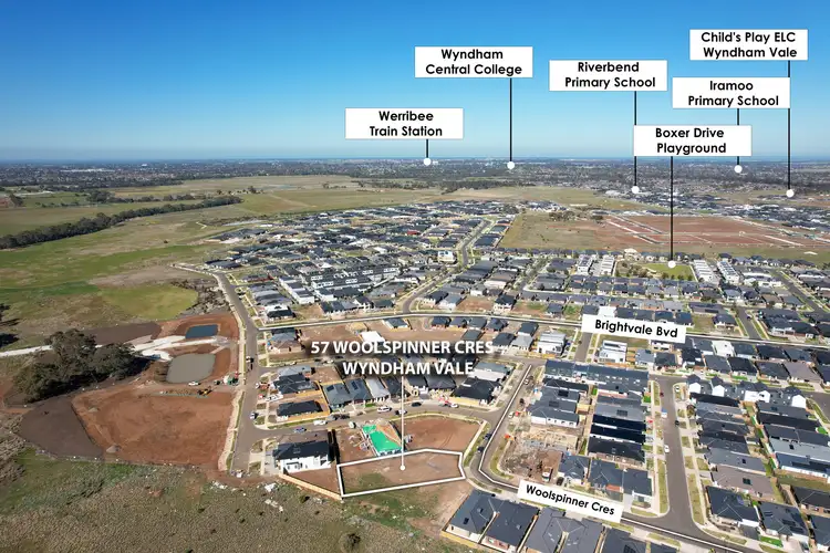 Fourth view of Homely land listing, 57 Woolspinner Crescent, Wyndham Vale VIC 3024