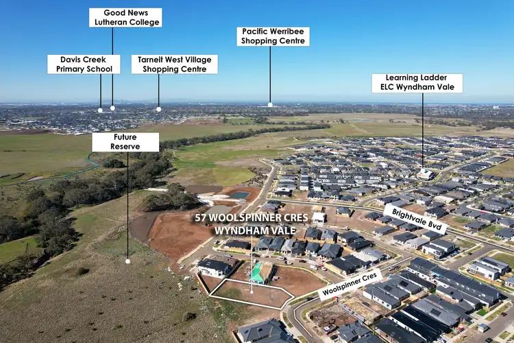 Fifth view of Homely land listing, 57 Woolspinner Crescent, Wyndham Vale VIC 3024