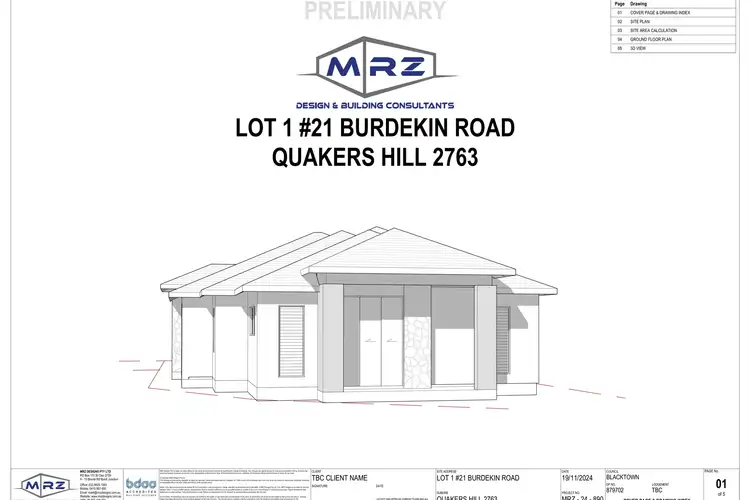 Fifth view of Homely land listing, 21 Burdekin Road, Quakers Hill NSW 2763