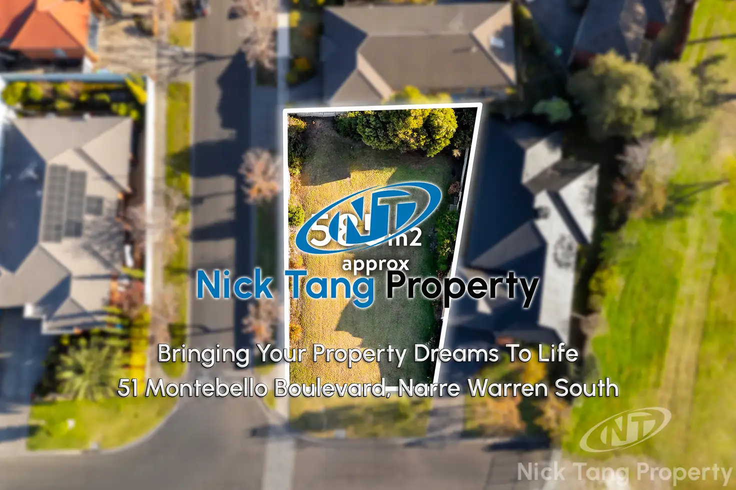 Main view of Homely land listing, 51 Montebello Boulevard, Narre Warren South VIC 3805