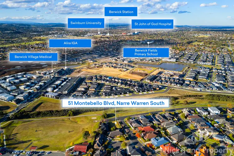 Second view of Homely land listing, 51 Montebello Boulevard, Narre Warren South VIC 3805