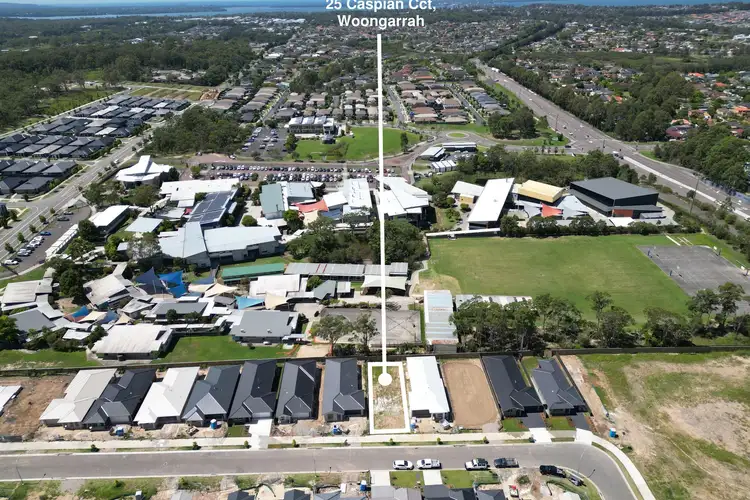 Second view of Homely land listing, 25 Caspian Circuit, Woongarrah NSW 2259