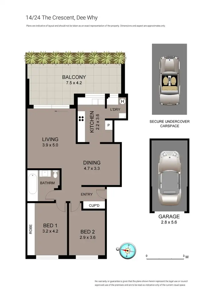 Third view of Homely unit listing, 14/24 The Crescent, Dee Why NSW 2099