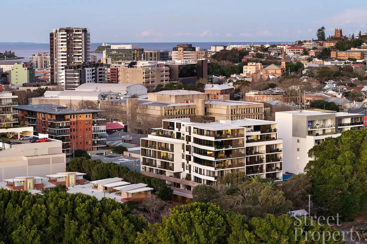 Main view of Homely apartment listing, 503/122 Parry Street, Newcastle West NSW 2302