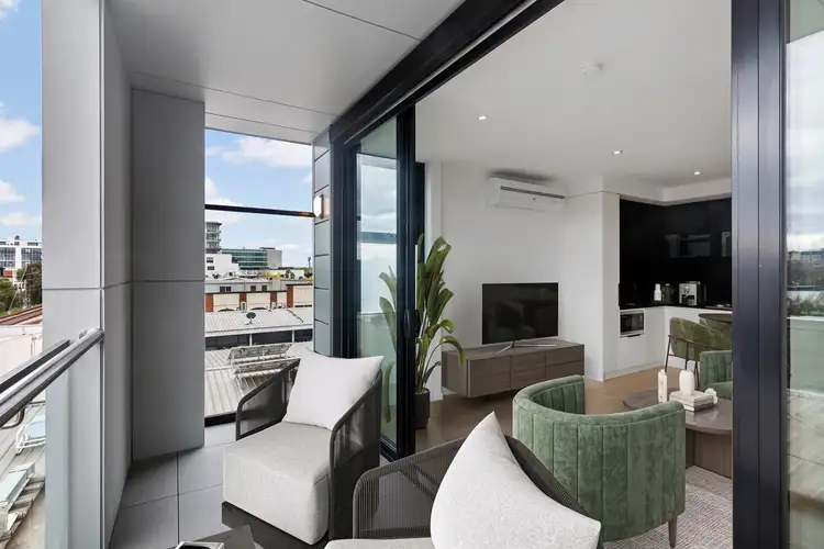 Second view of Homely apartment listing, 403/8 New Street, Richmond VIC 3121