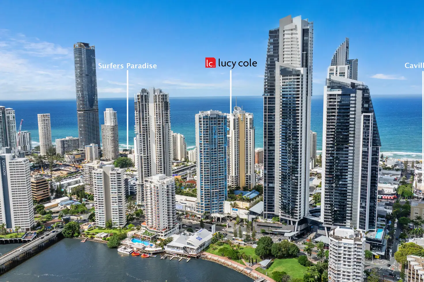 Main view of Homely apartment listing, 3325/23 Ferny Avenue, Surfers Paradise QLD 4217