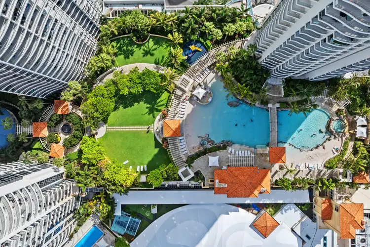 Second view of Homely apartment listing, 3325/23 Ferny Avenue, Surfers Paradise QLD 4217