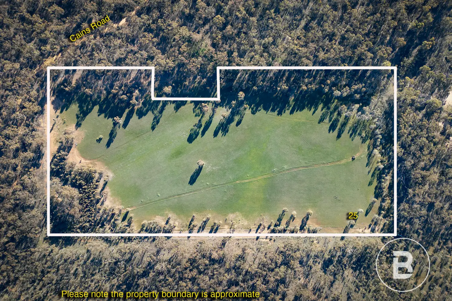 Main view of Homely land listing, LOT 52 SEC 10, 25 Long Bush Road, Mcintyre VIC 3472