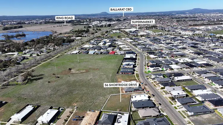 Third view of Homely land listing, 56 Shortridge Drive, Lucas VIC 3350