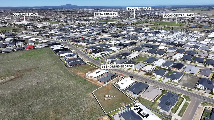 Fourth view of Homely land listing, 56 Shortridge Drive, Lucas VIC 3350