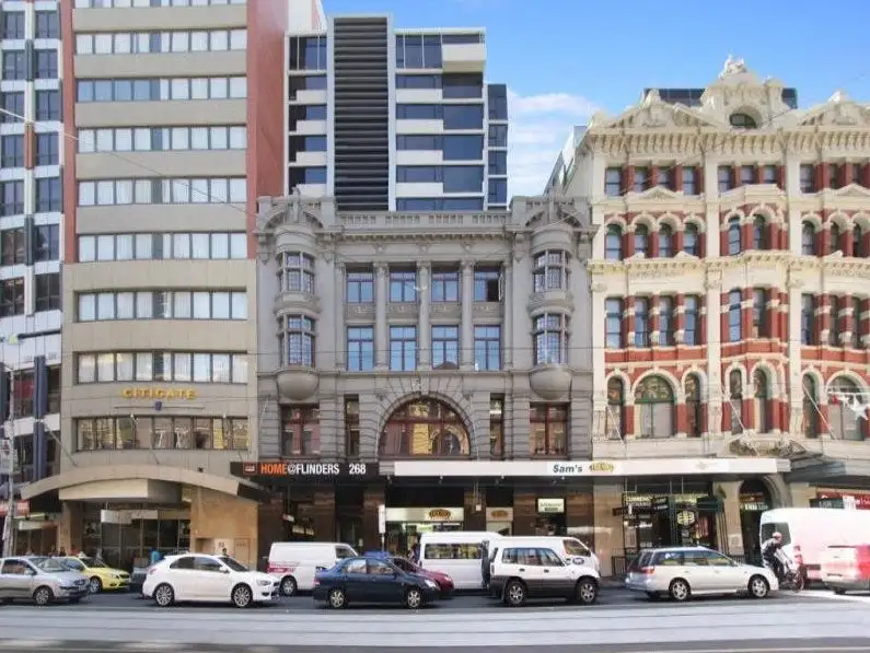 Main view of Homely studio listing, 616/268 Flinders Street, Melbourne VIC 3000