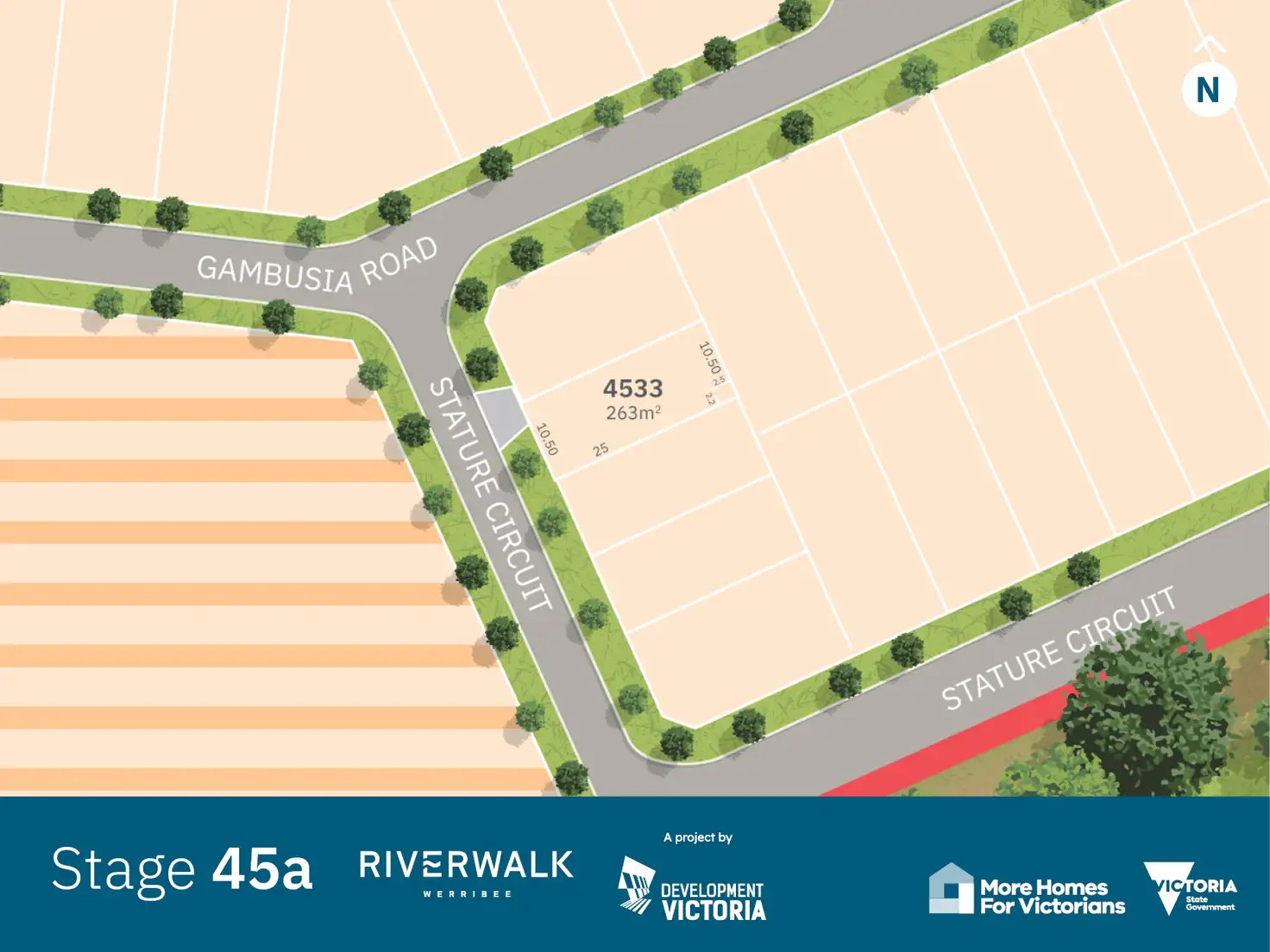 Main view of Homely land listing, LOT 4533 Stature Circuit, Werribee VIC 3030