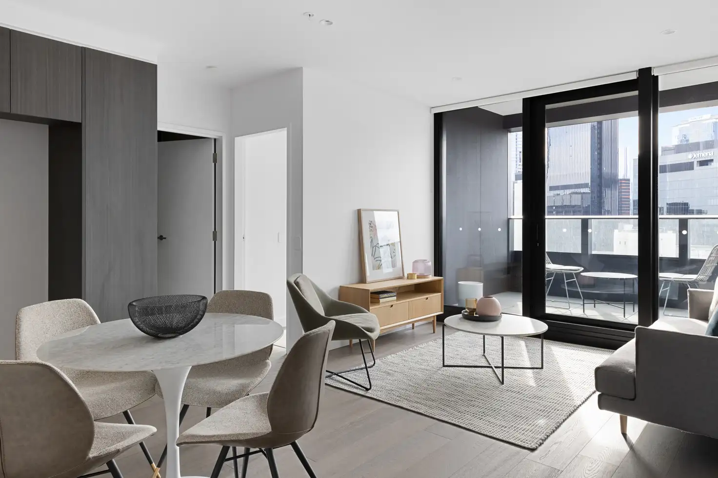 Main view of Homely apartment listing, 2703/628 Flinders Street, Docklands VIC 3008