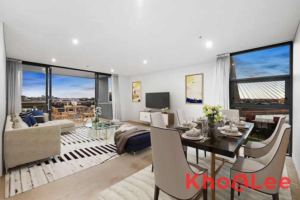 Main view of Homely apartment listing, Level 10/5 Tambua Street, Pyrmont NSW 2009