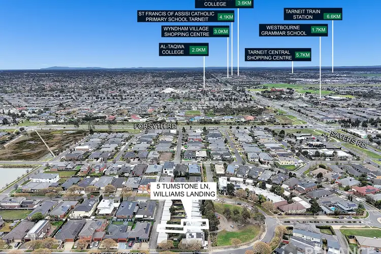 Second view of Homely townhouse listing, 5 Tumstone Lane, Williams Landing VIC 3027