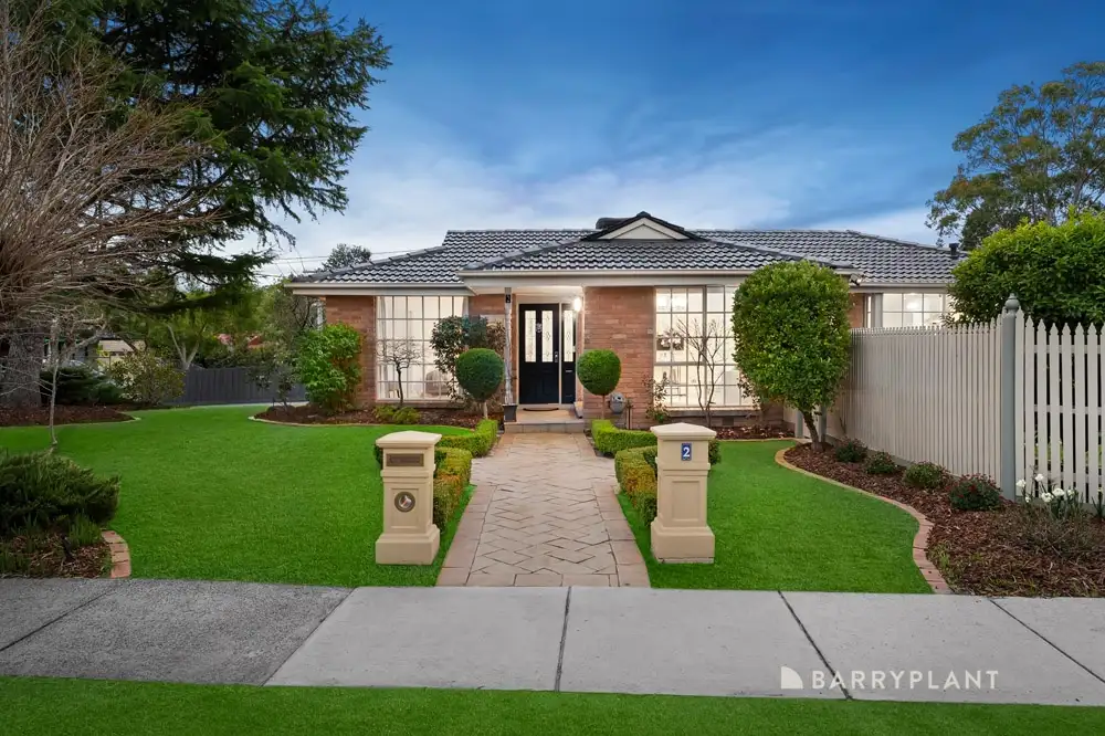 Main view of Homely house listing, 2 Botany Court, Wantirna VIC 3152