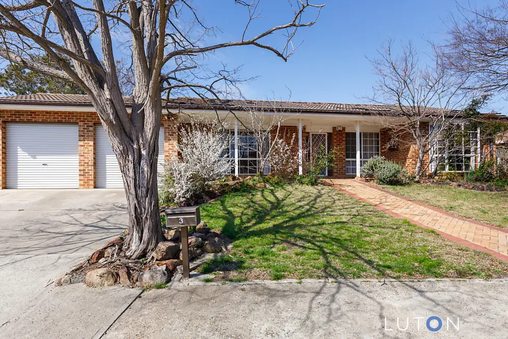Main view of Homely house listing, 3 Byatt Place, Isaacs ACT 2607