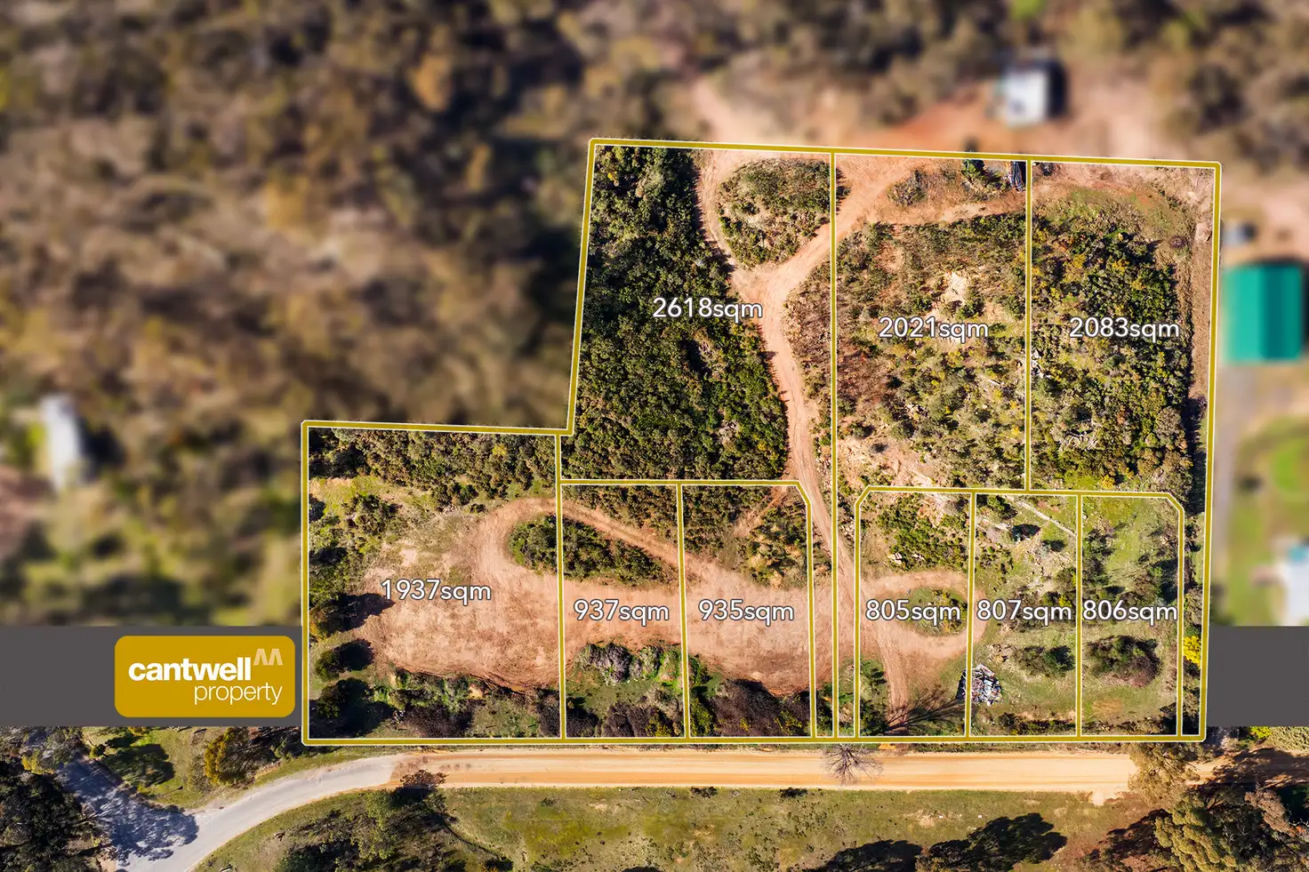 Main view of Homely land listing, 28-44 Dinah Road, Chewton VIC 3451