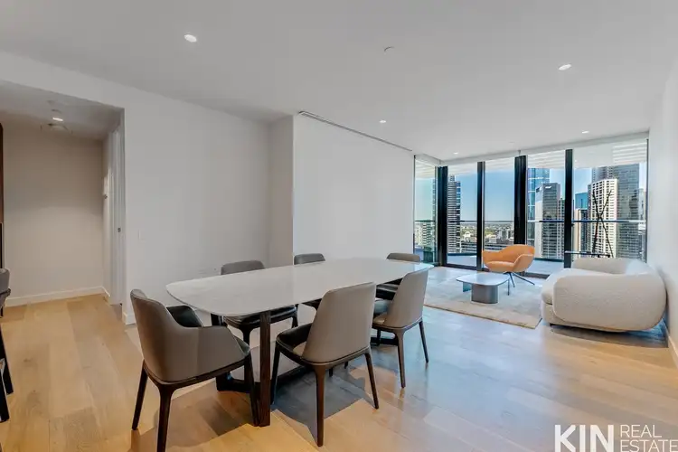 Second view of Homely apartment listing, 2805/433 Collins Street, Melbourne VIC 3000