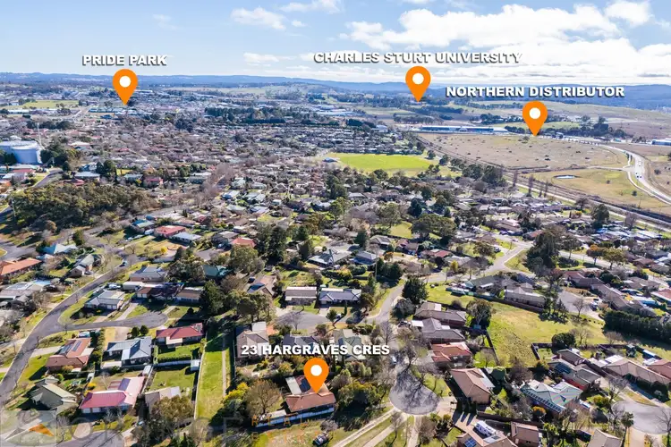 Second view of Homely house listing, 23 Hargraves Crescent, Orange NSW 2800