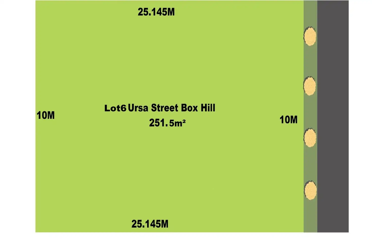 Main view of Homely land listing, LOT 6 Ursa Street, Box Hill NSW 2765