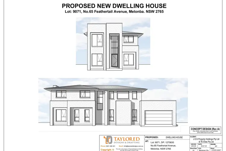 Second view of Homely land listing, 65 Feathertail Avenue, Marsden Park NSW 2765